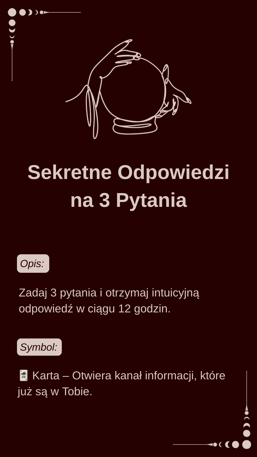 Sekretne Odpowiedzi na 3 Pytania